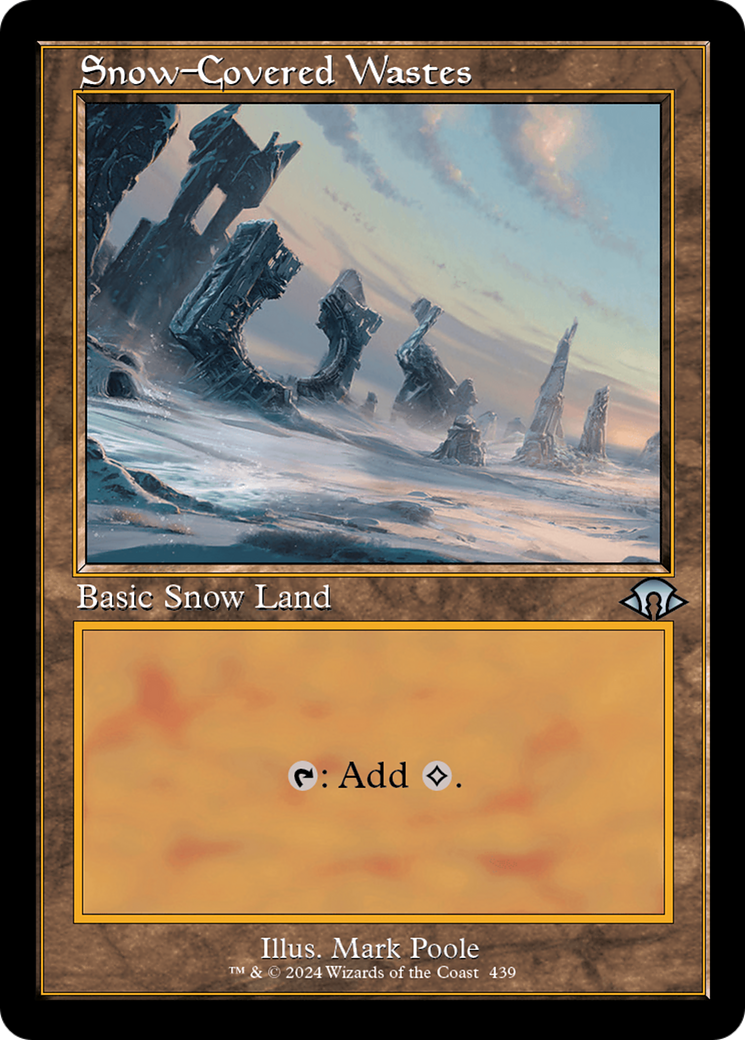 Snow-Covered Wastes (Retro) [Modern Horizons 3] [Foil]