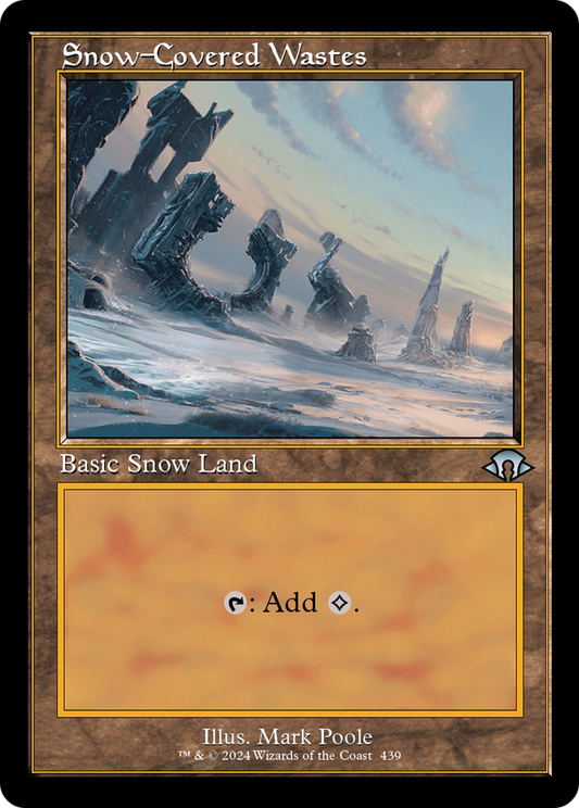 Snow-Covered Wastes (Retro) [Modern Horizons 3] [Foil]