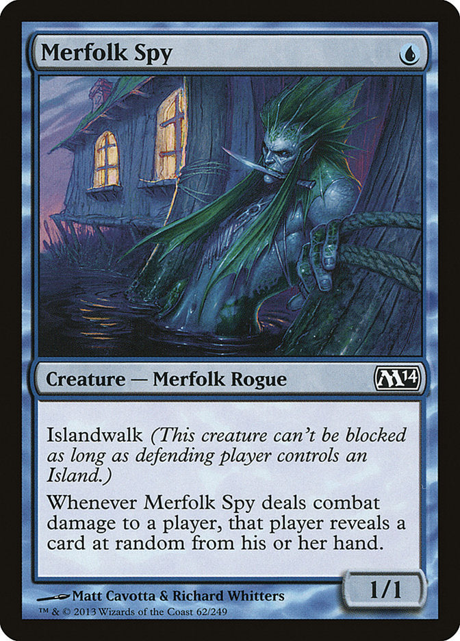 Merfolk Spy [Core Set 2014] [Foil]