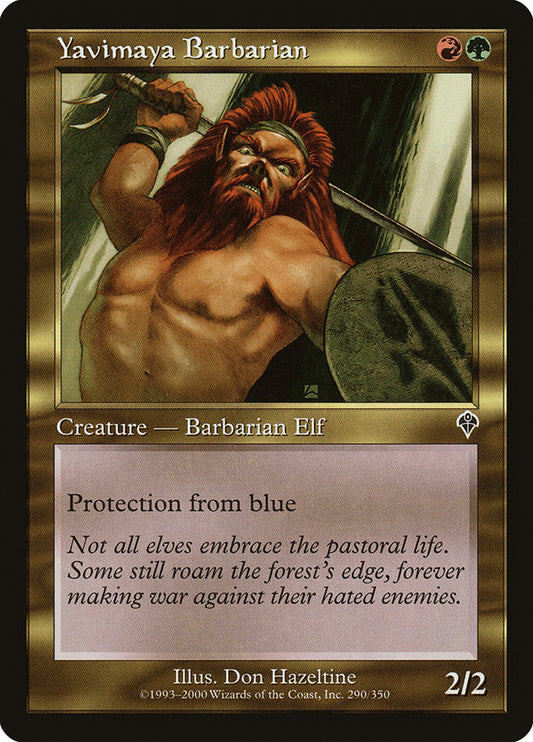 Yavimaya Barbarian [Invasion] [Foil]