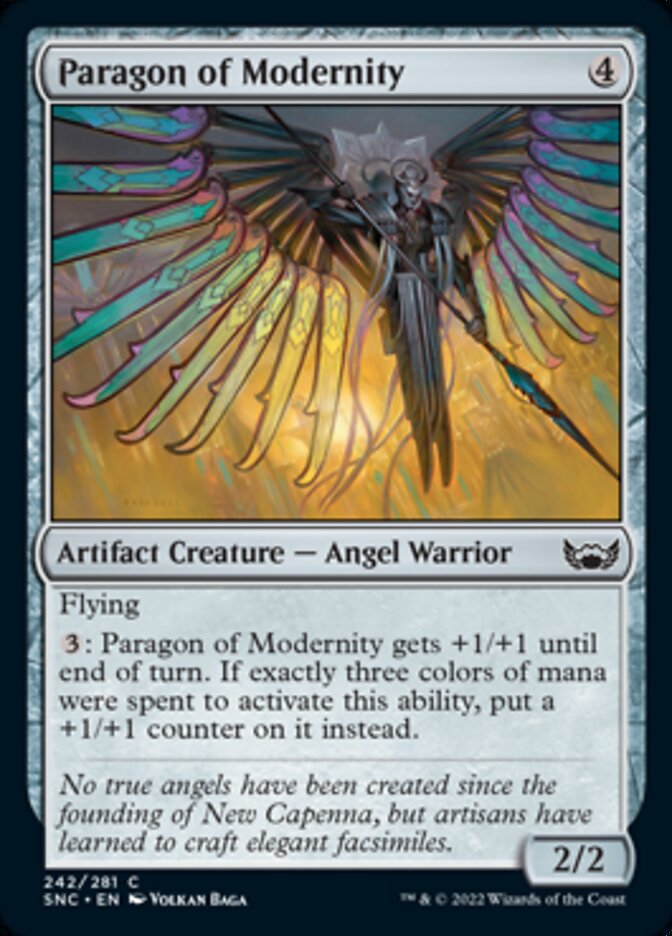 Paragon of Modernity [Streets of New Capenna] [Foil]
