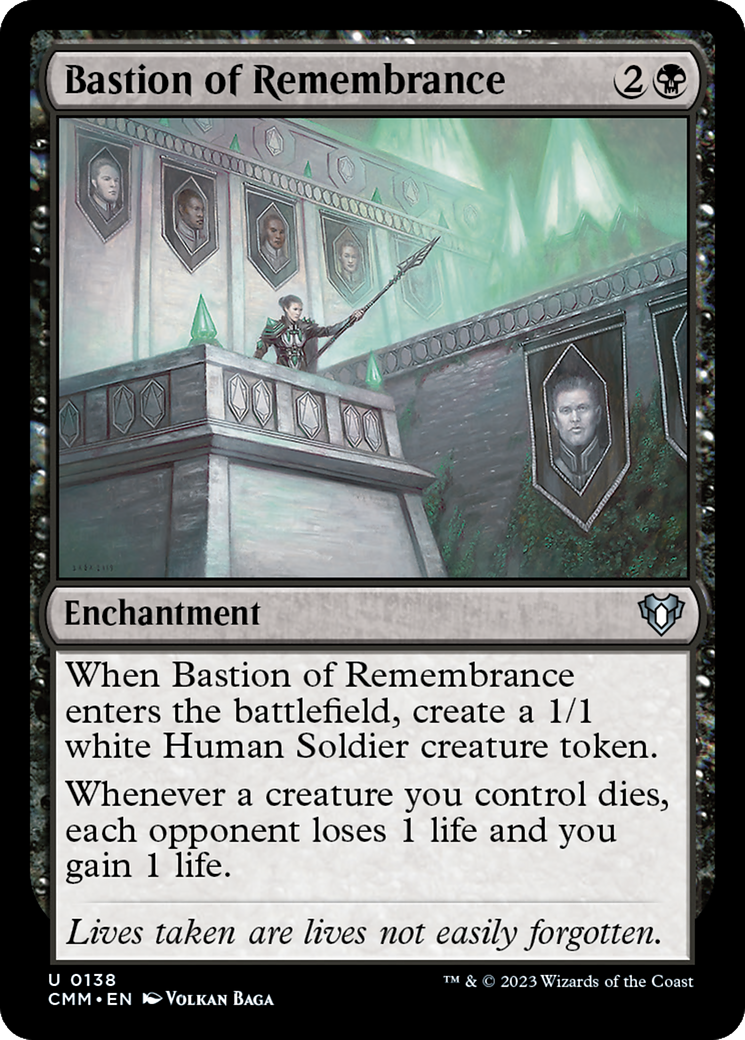 Bastion of Remembrance [Commander Masters] [Foil]