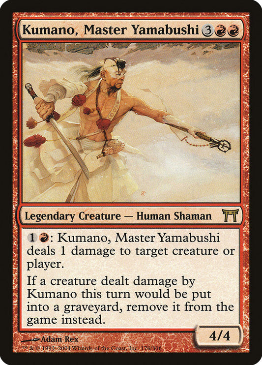 Kumano, Master Yamabushi [Champions of Kamigawa] [Foil]