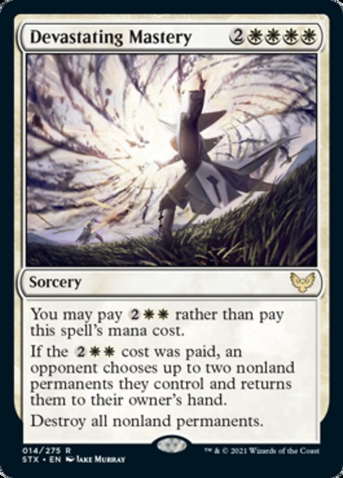 Devastating Mastery [Strixhaven: School of Mages] [Foil]