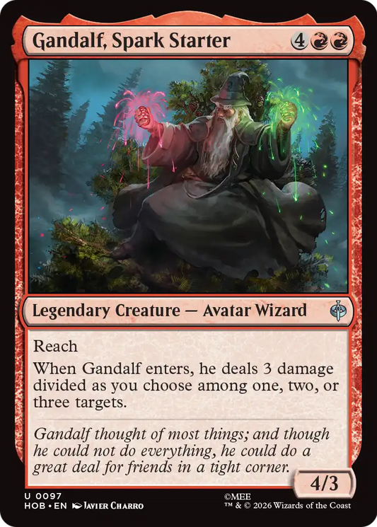 Gandalf, Spark Starter [The Hobbit]
