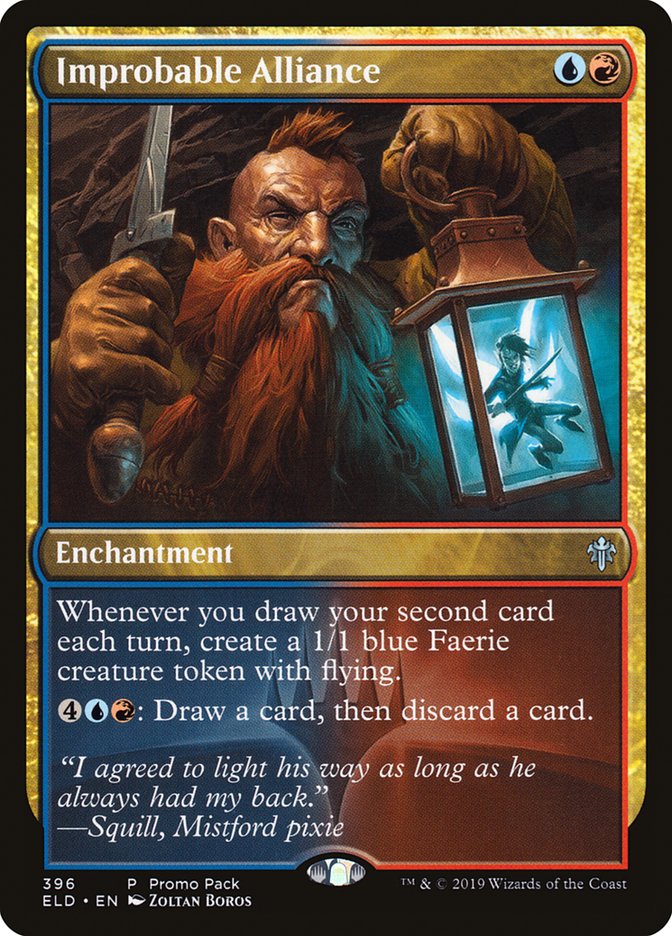Improbable Alliance (Promo Pack) [Throne of Eldraine Promos] [Foil]
