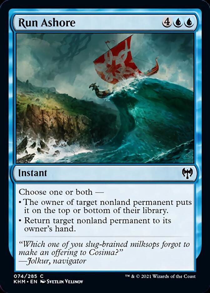 Run Ashore [Kaldheim] [Foil]