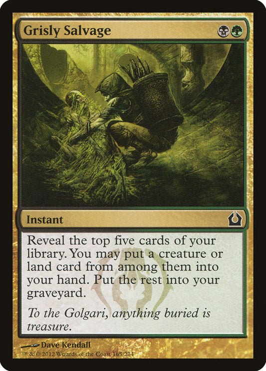 Grisly Salvage [Return to Ravnica] [Foil]