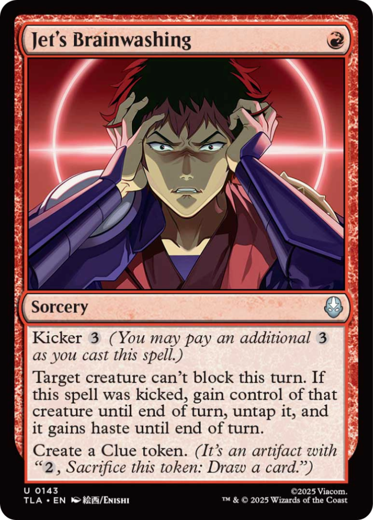 Jet's Brainwashing [Avatar: The Last Airbender] [Foil]