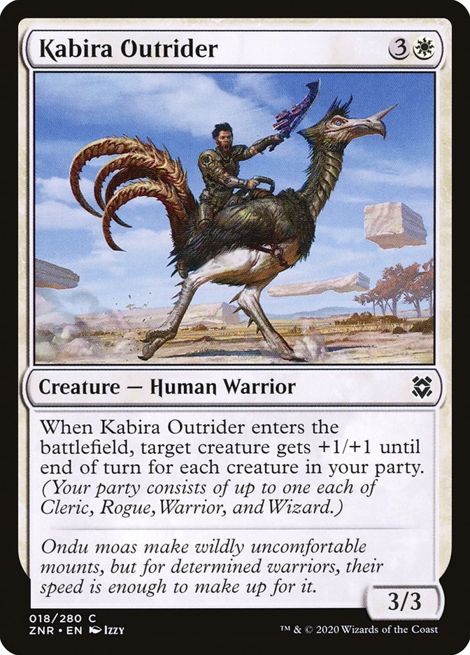 Kabira Outrider [Zendikar Rising] [Foil]