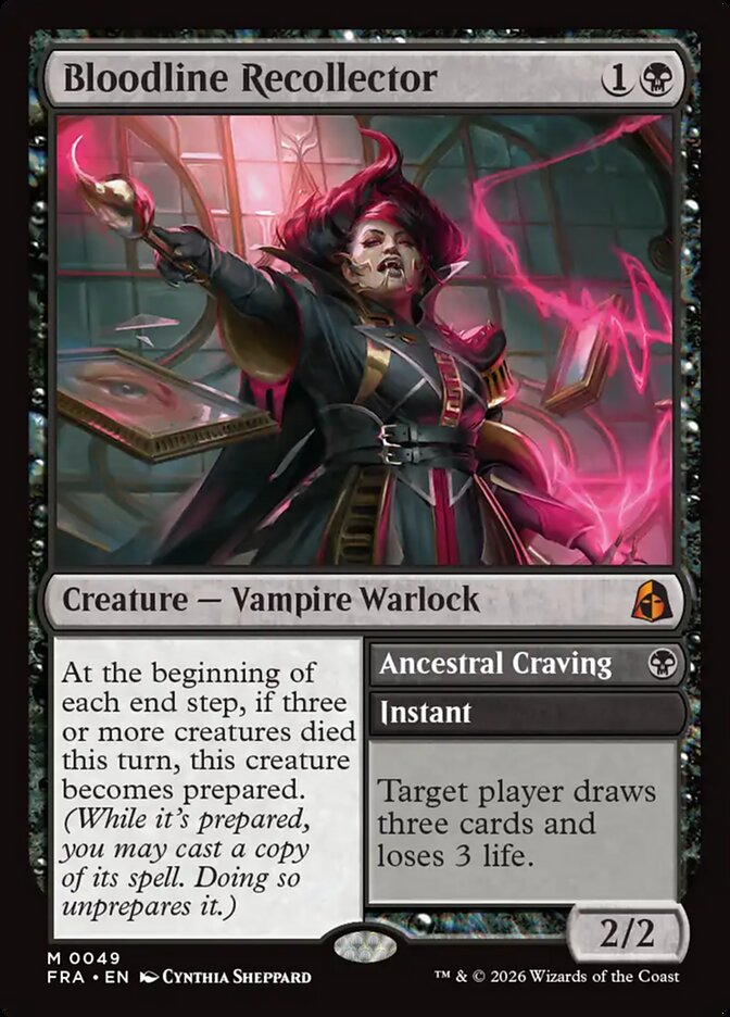 Bloodline Recollector // Ancestral Craving [Reality Fracture]