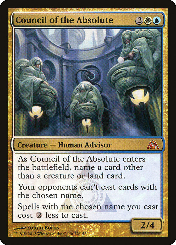 Council of the Absolute [Dragon's Maze] [Foil]
