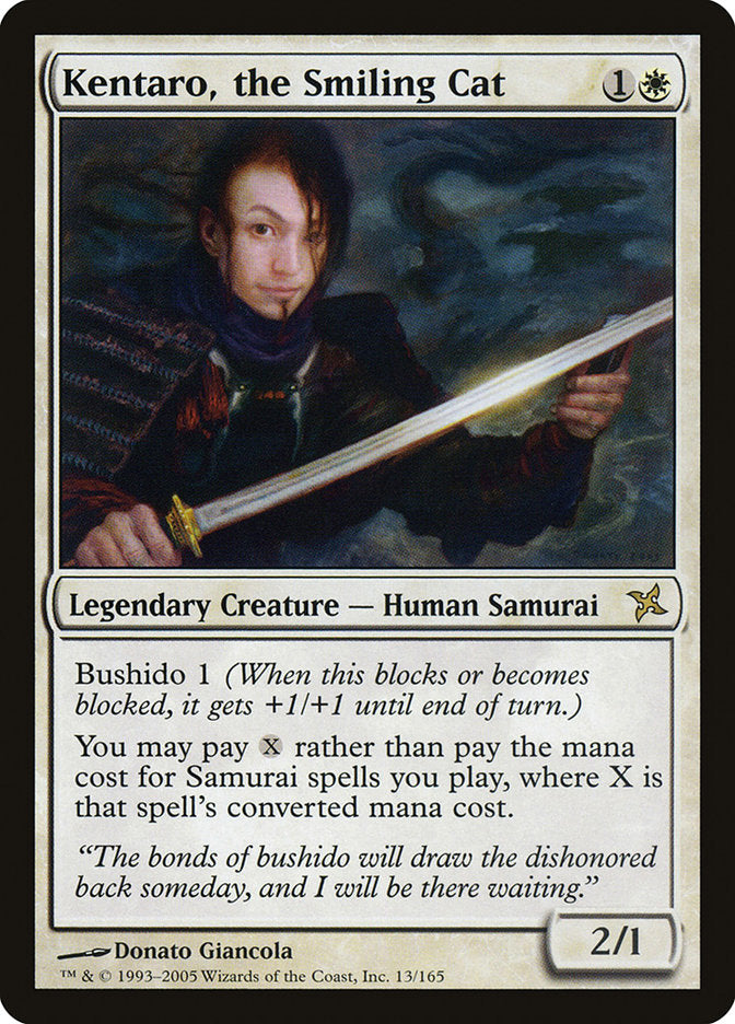 Kentaro, the Smiling Cat [Betrayers of Kamigawa] [Foil]
