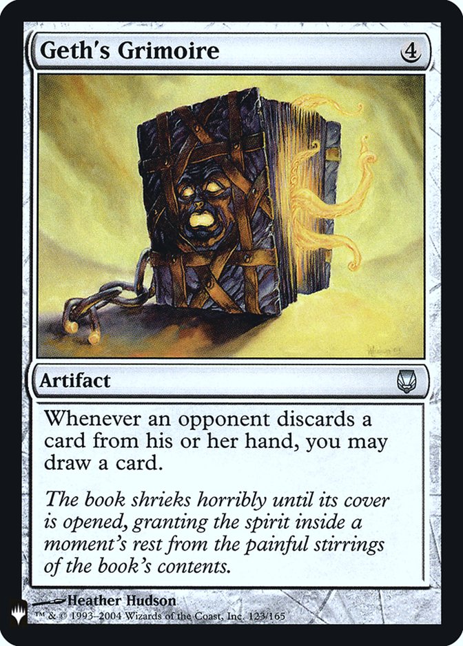 Geth's Grimoire [Mystery Booster] [Foil]