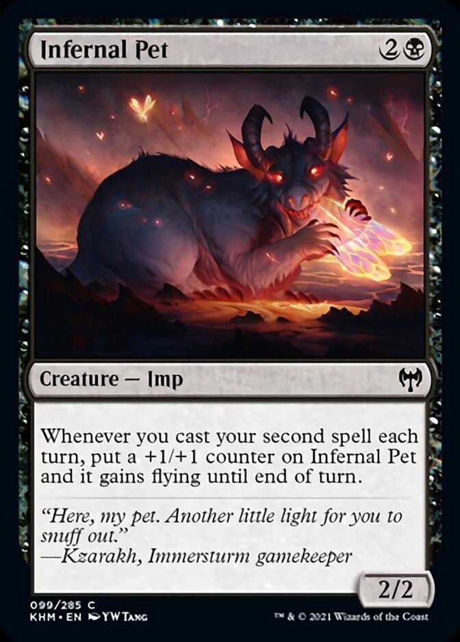 Infernal Pet [Kaldheim] [Foil]