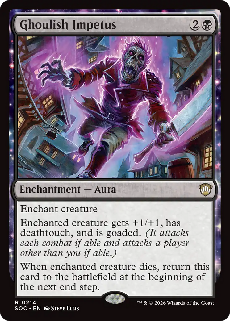 Ghoulish Impetus [Secrets of Strixhaven Commander] [Foil]
