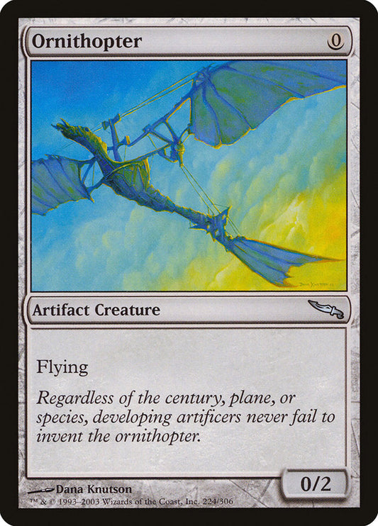 Ornithopter [Mirrodin] [Foil]