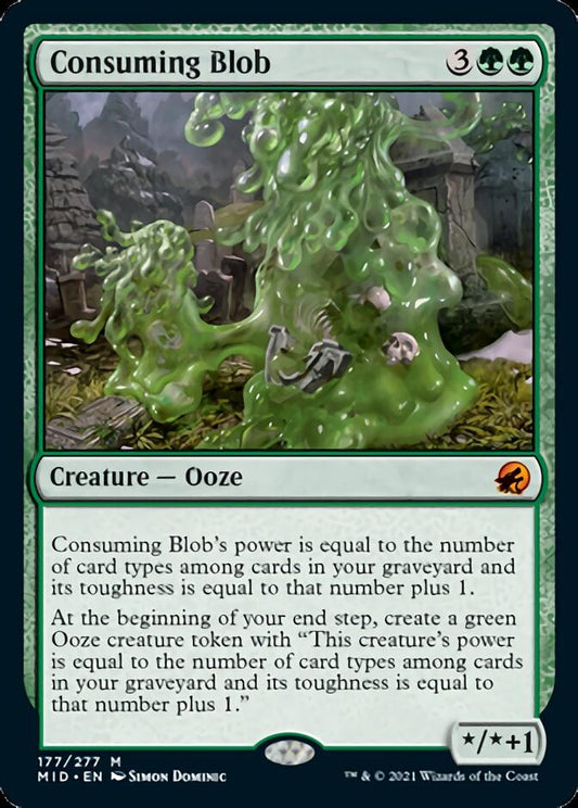 Consuming Blob [Innistrad: Midnight Hunt] [Foil]