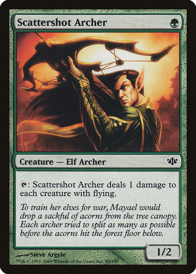 Scattershot Archer [Conflux] [Foil]