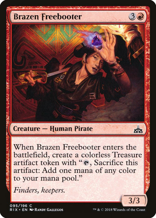 Brazen Freebooter [Rivals of Ixalan] [Foil]