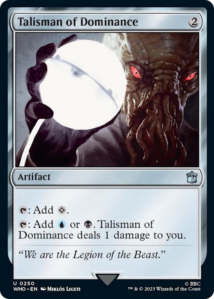 Talisman of Dominance [Doctor Who] [Foil]
