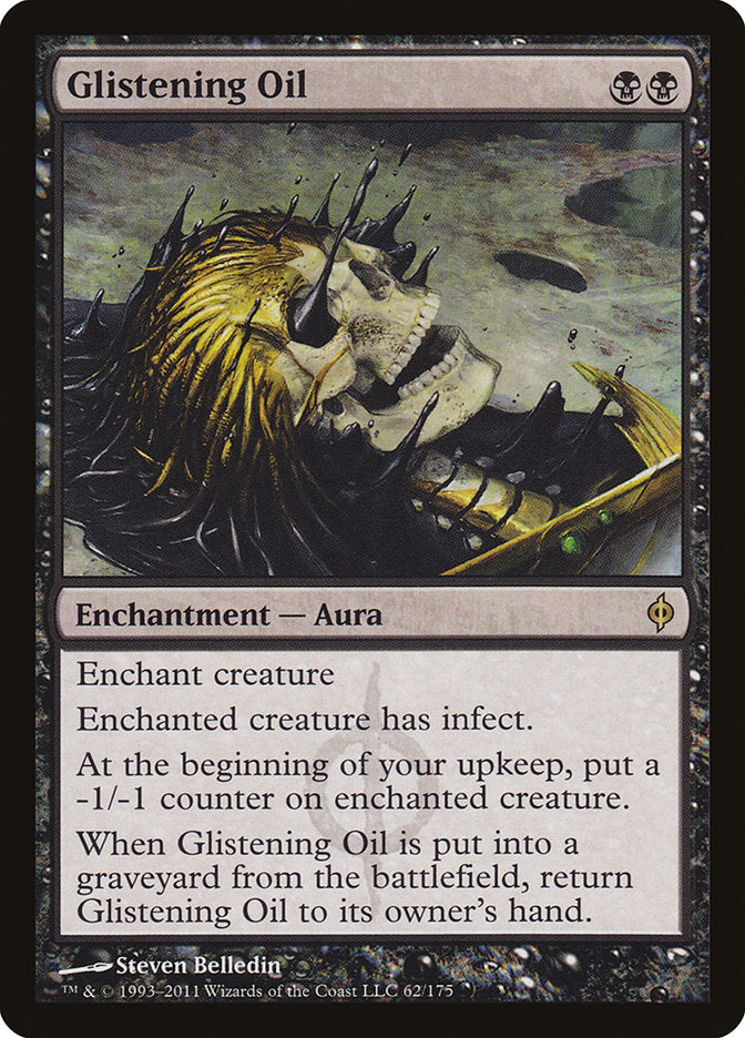 Glistening Oil [New Phyrexia] [Foil]