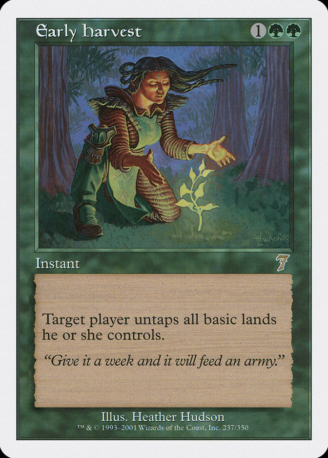 Early Harvest [Seventh Edition] [Foil]