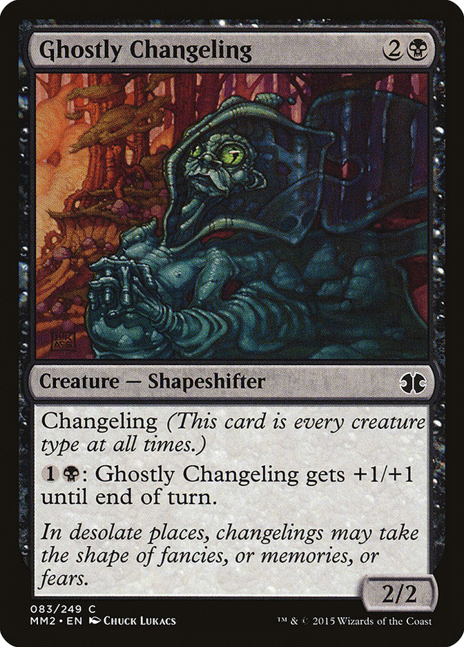 Ghostly Changeling [Modern Masters 2015] [Foil]