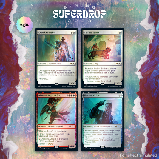 Secret Lair "Artist Series: Randy Vargas" Traditional Foil