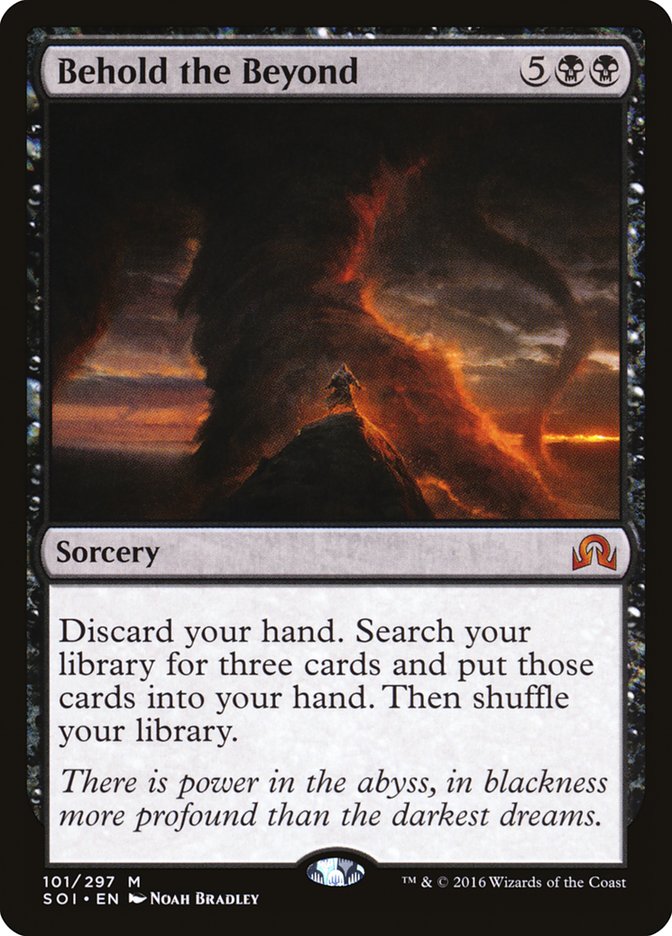 Behold the Beyond [Shadows over Innistrad] [Foil]