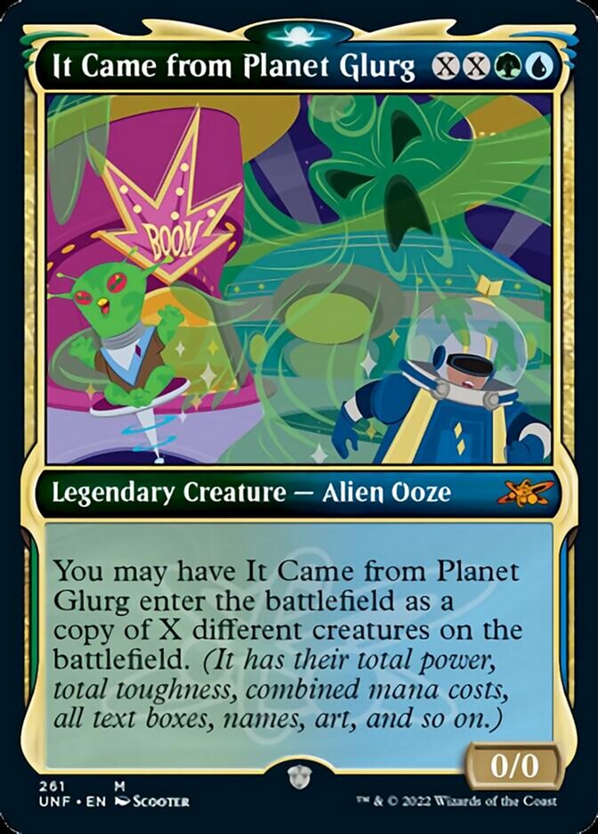 It Came from Planet Glurg (Showcase) [Unfinity] [Foil]