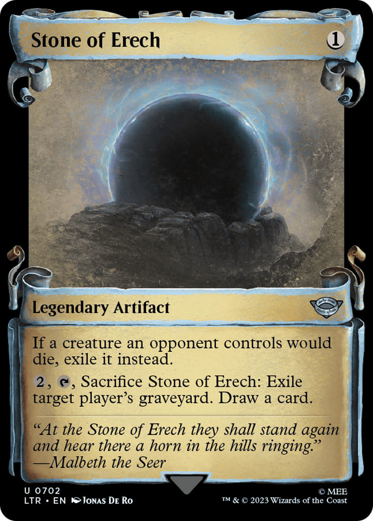 Stone of Erech [The Lord of the Rings: Tales of Middle-Earth Showcase Scrolls] [Foil]