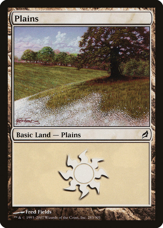 Plains (283) [Lorwyn] [Foil]