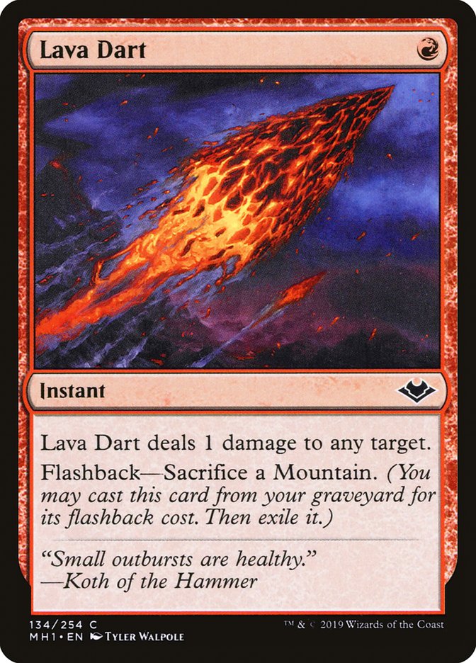 Lava Dart [Modern Horizons] [Foil]
