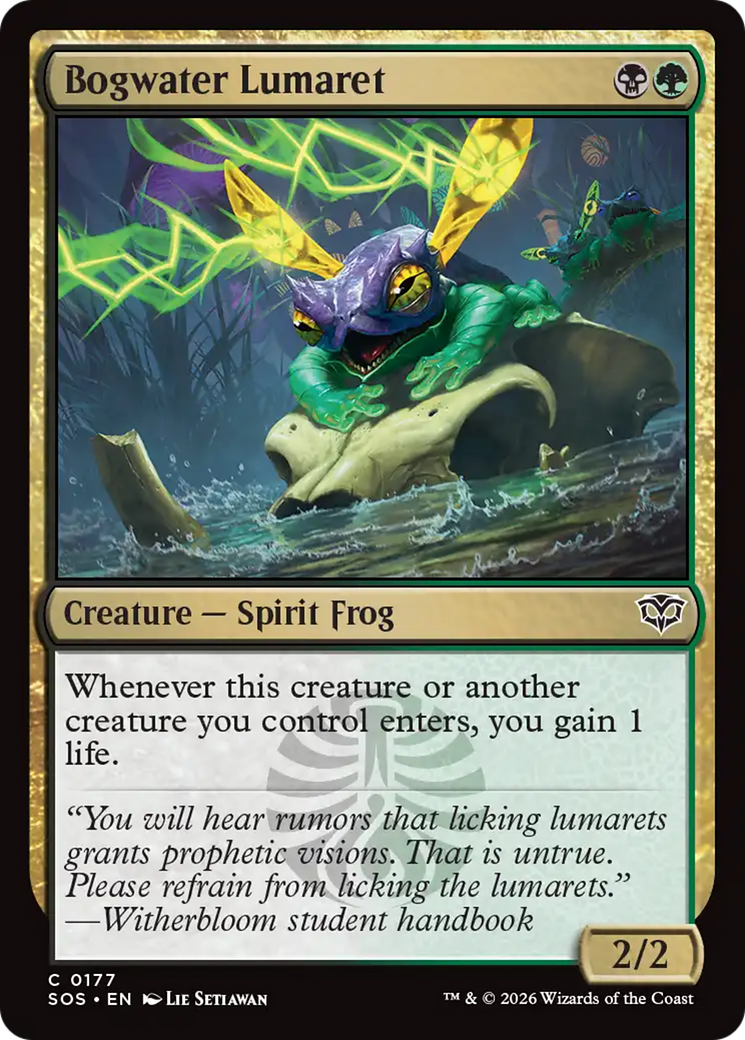 Bogwater Lumaret [Secrets of Strixhaven] [Foil]