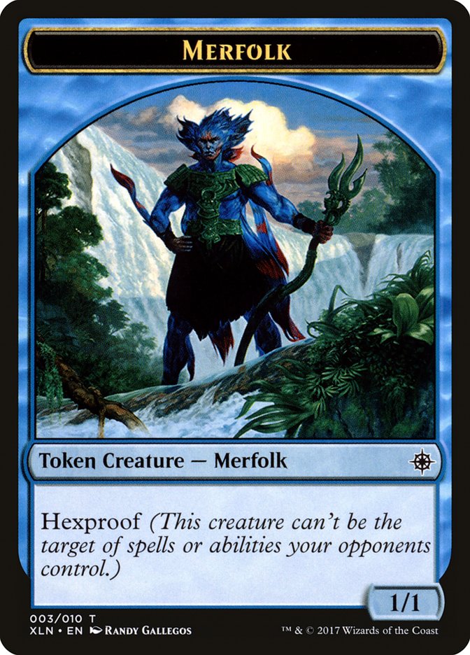 Merfolk Token [Ixalan Tokens] [Foil]