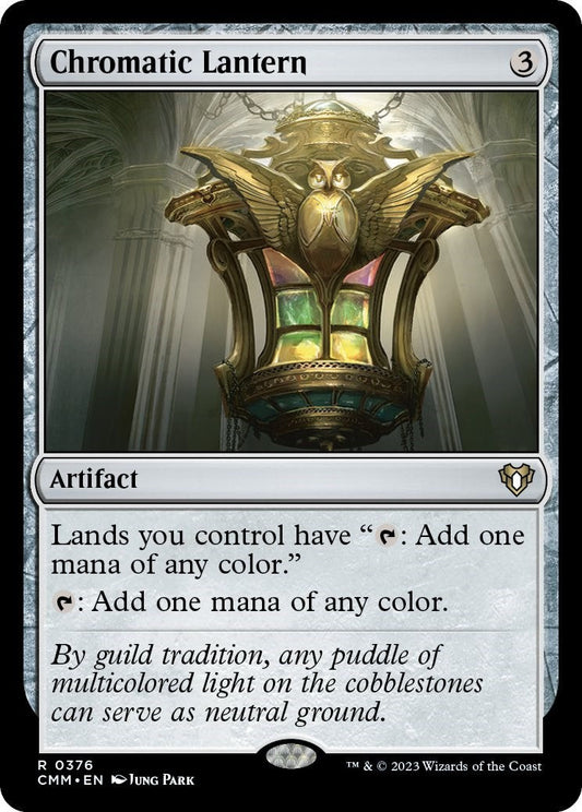 Chromatic Lantern [Commander Masters] [Foil]
