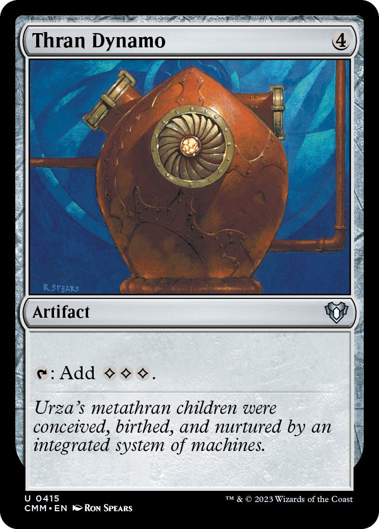 Thran Dynamo [Commander Masters] [Foil]