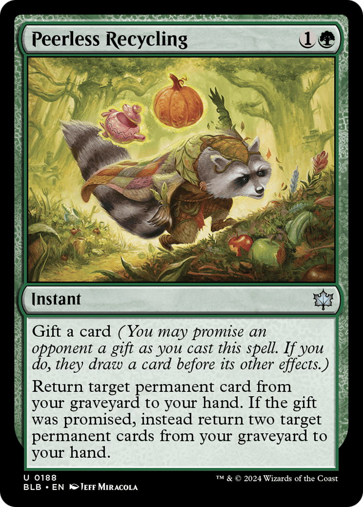 Peerless Recycling [Bloomburrow] [Foil]