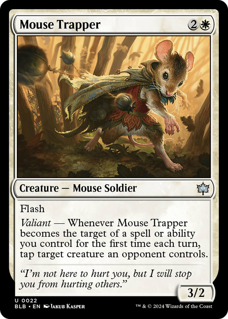 Mouse Trapper [Bloomburrow] [Foil]