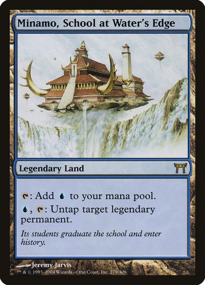 Minamo, School at Water's Edge [Champions of Kamigawa] [Foil]
