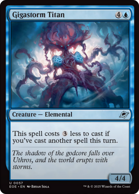 Gigastorm Titan [Edge of Eternities] [Foil]