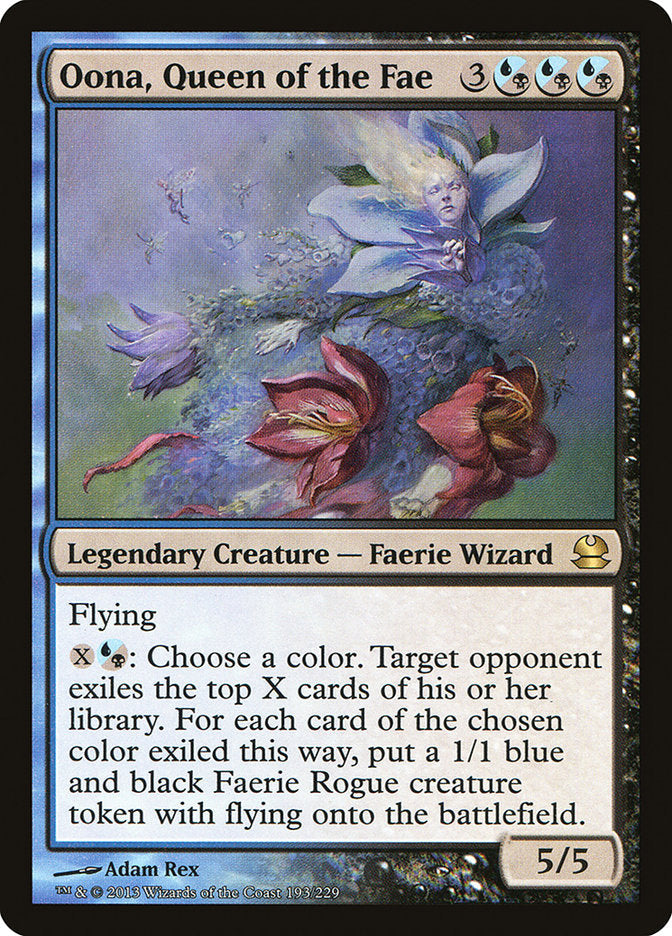 Oona, Queen of the Fae [Modern Masters] [Foil]