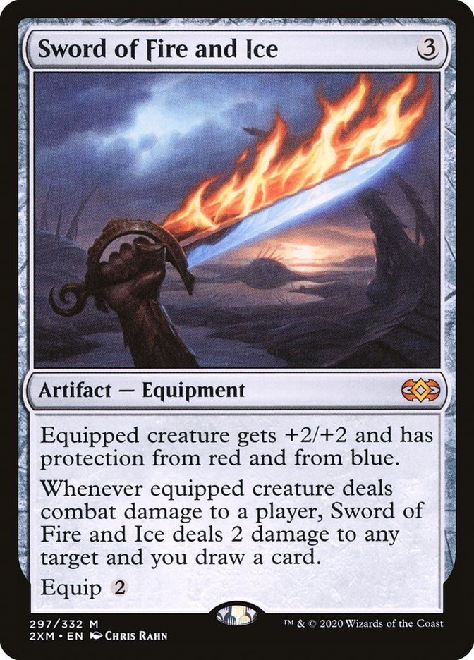 Sword of Fire and Ice [Double Masters] [Foil]