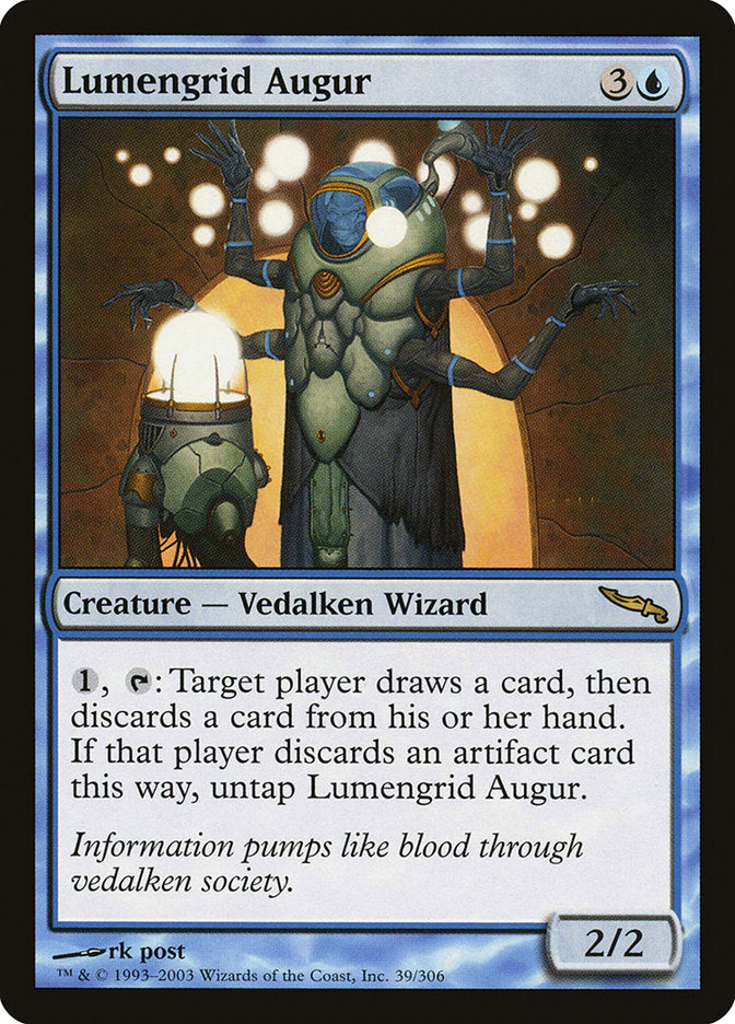 Lumengrid Augur [Mirrodin] [Foil]