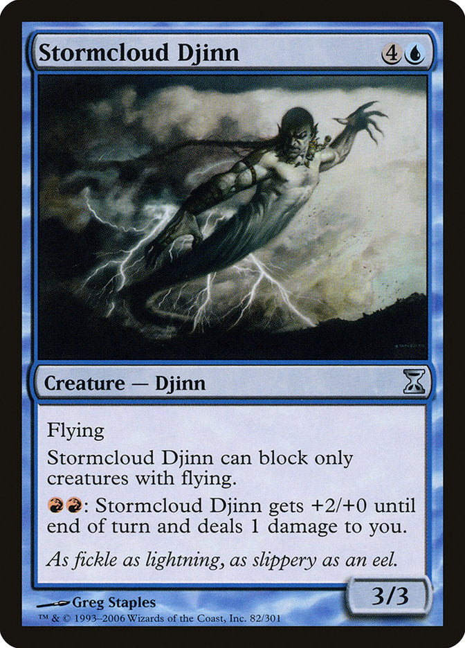 Stormcloud Djinn [Time Spiral] [Foil]