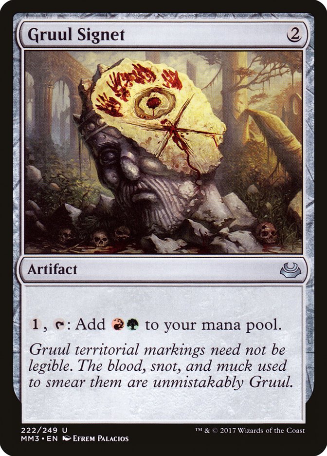 Gruul Signet [Modern Masters 2017] [Foil]