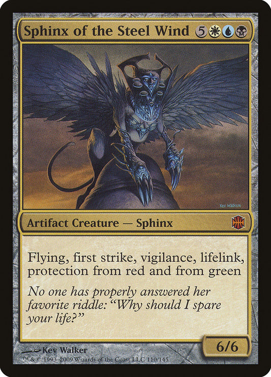 Sphinx of the Steel Wind [Alara Reborn] [Foil]