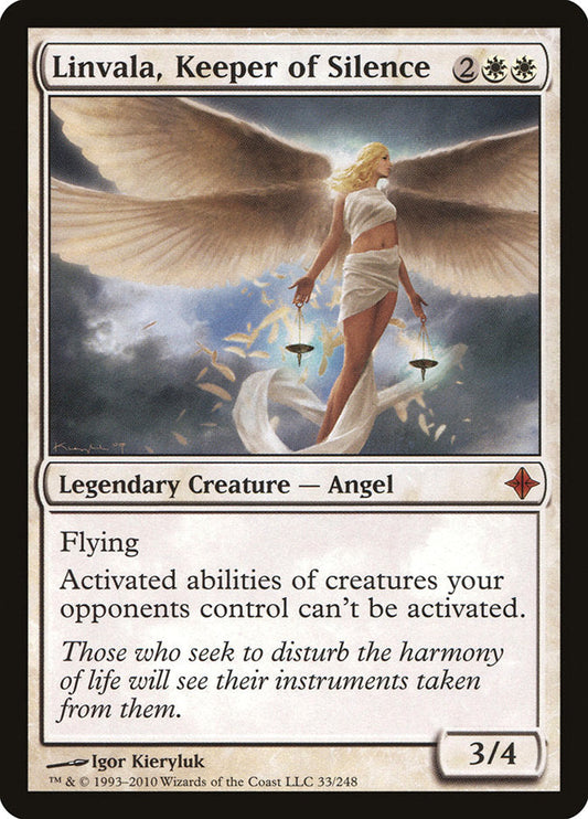 Linvala, Keeper of Silence [Rise of the Eldrazi] [Foil]