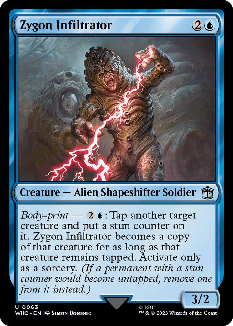 Zygon Infiltrator [Doctor Who] [Foil]